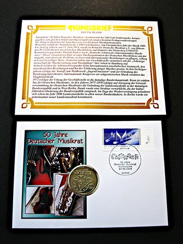 Numisbrief brd 1985 50 - ,