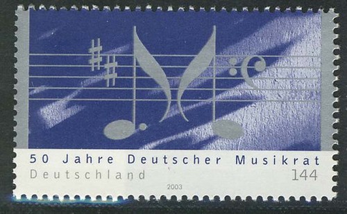 2346 musikrat postfrisch - postfrisch, **