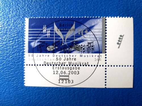 Brd 2003 briefmarke jahre - 50,