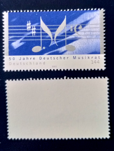 Brd 2003 briefmarke jahre - brd,
