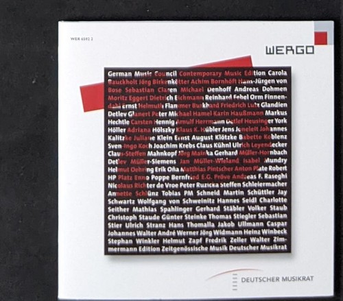 Deutscher musikrat wergo - musikrat,